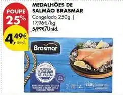 Pingo Doce Brasmar - medalhões de salmao promoção