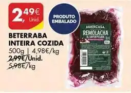 Pingo Doce Beterraba inteira promoção