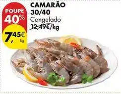 Pingo Doce Camarão 30/40 promoção