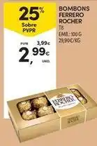 Continente Bom dia Ferrero rocher - bombons promoção