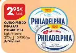 Pingo Doce Philadelphia - queijo fresco p/ barrar promoção