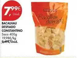 Pingo Doce Bacalhau desfiado promoção