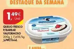 Pingo Doce Valformoso - queijo fresco p/barrar promoção