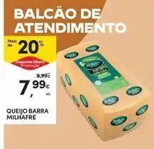 Continente Bom dia Milhafre - queijo barra promoção