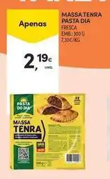 Continente Bom dia Dia - massa tenra pasta promoção