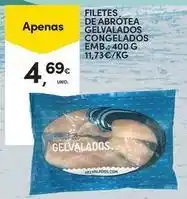 Continente Bom dia Filetes de abrotea gelvalados congelados promoção