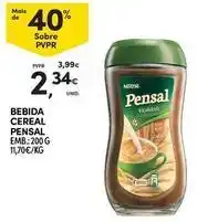 Continente Bom dia Pensal - bebida cereal promoção