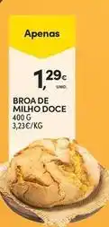 Continente Bom dia Broa de milho doce promoção