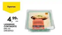 Continente Bom dia Continente - lasanhas promoção