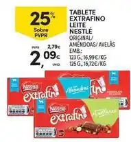 Continente Bom dia Nestle - tablete extrafino leite promoção