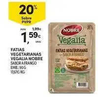 Continente Bom dia Nobre - fatias vegetarianas promoção