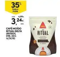 Continente Bom dia Delta q - café moido ritual promoção