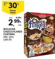 Continente Bom dia Cuétara - bolacha choco flakes promoção
