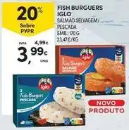 Continente Bom dia Iglo - fish burguers promoção