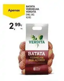 Continente Bom dia Batata vermelha promoção