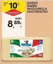 Continente Bom dia Valformoso - queijo barra mozzarella promoção