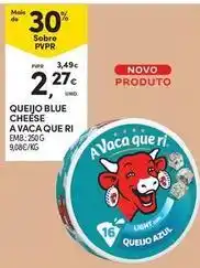 Continente Bom dia A+ - queijo blue cheese a vaca que ri promoção