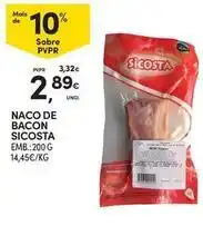 Continente Bom dia Naco de bacon promoção