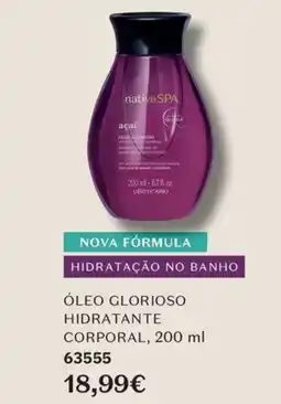 O Boticário Óleo glorioso hidratante promoção
