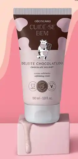 O Boticário Creme esfoliante corporal promoção