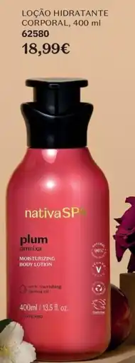O Boticário Loção hidratante corporal promoção