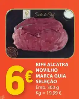 E.Leclerc Bife alcatra novilho marca guia seleção promoção