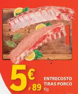 E.Leclerc Entrecosto tiras porco promoção