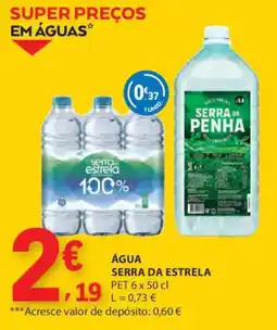 E.Leclerc Água serra da estrela promoção