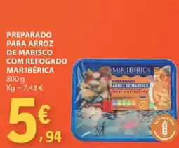 E.Leclerc preparado para arroz de marisco com refogado mar ibérica promoção