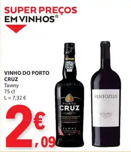 E.Leclerc vinho do porto cruz tawny promoção