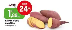 Intermarché Batata-doce amarela promoção