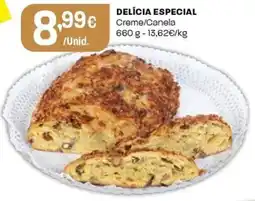 Intermarché Delícia especial creme/canela promoção