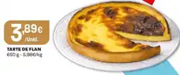 Intermarché Tarte de flan promoção