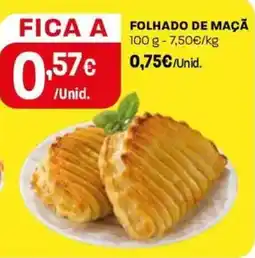 Intermarché Folhado de maçã promoção
