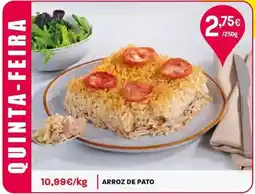 Intermarché Arroz de pato promoção