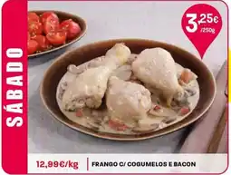 Intermarché Frango c/ cogumelos e bacon promoção