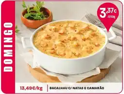 Intermarché Bacalhau c/natas e camarão promoção