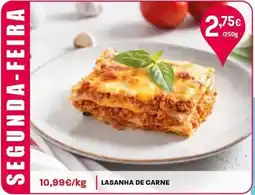 Intermarché Lasanha de carne promoção