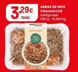 Intermarché Arroz de pato intermarché refrigerado promoção