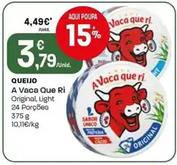Intermarché Queijo A Vaca Que Ri Original, Light 24 Porções promoção