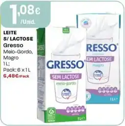 Intermarché Leite s/lactose gresso meio-gordo, magro promoção