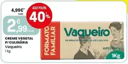 Intermarché Creme vegetal p/culinária vaqueiro promoção