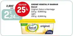 Intermarché Creme vegetal p/ barrar becel promoção