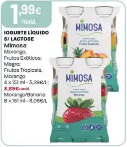 Intermarché Iogurte líquido s/lactose promoção