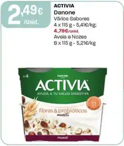 Intermarché Activia danone Vários Sabores promoção
