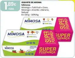 Intermarché Iogurte de aroma mimosa promoção