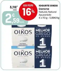 Intermarché Iogurte oikos danone promoção