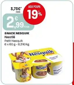 Intermarché Snack nesquik nestlé promoção