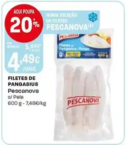 Intermarché Filetes de pangasius pescanova s/ pele promoção
