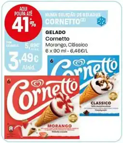 Intermarché Gelado cornetto promoção